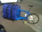 Full Bag - With a 400 litre capacity this is a bag fit for a cargo bike